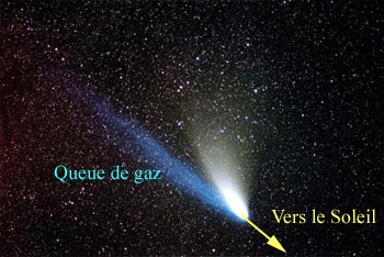 queue de plasma de com&egrave;te