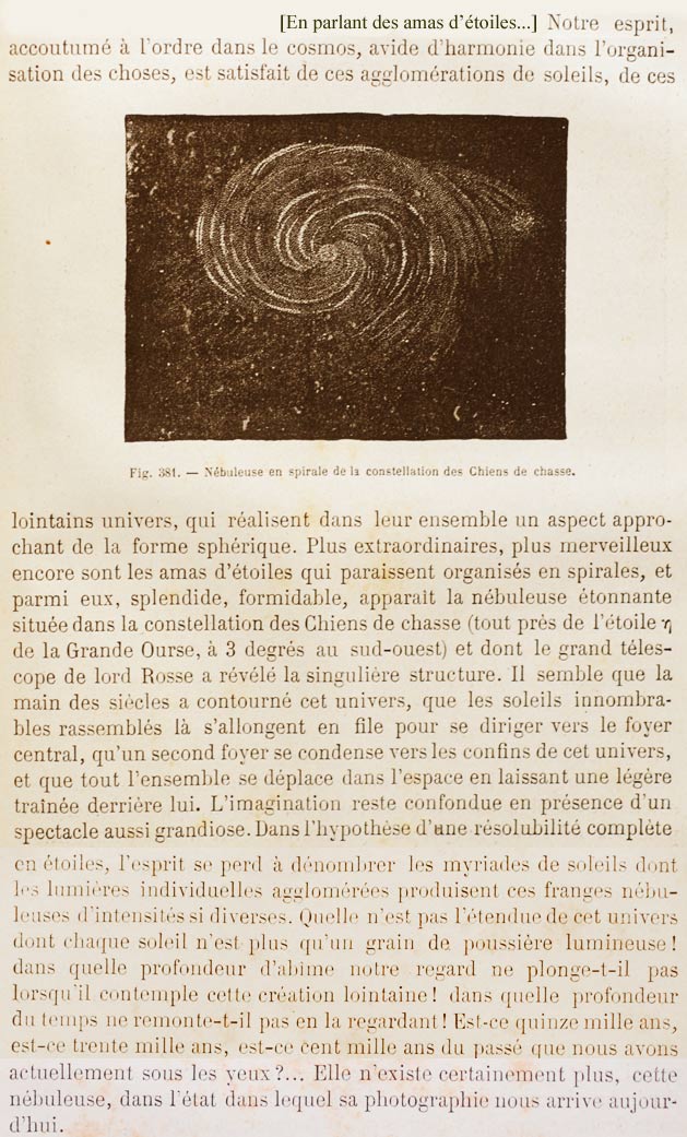 &copy; C. Flammarion, Astronomie populaire 1890
