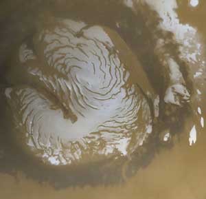 P�le nord de Mars