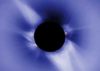 Couronne en lumi�re "visible"