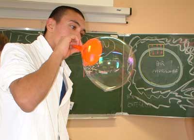 Fabrication d'une bulle