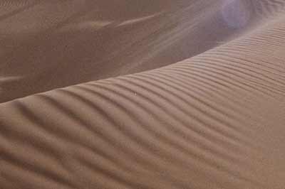 Des rides de sable dans le d�sert �Rob in Space