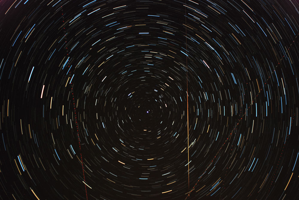 filante et circumpolaire �Rob in Space
