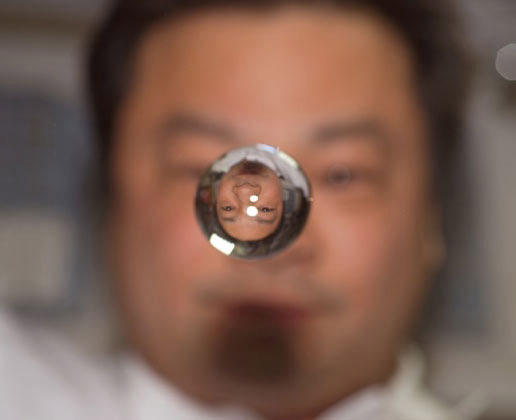 Chiao Leroy on ISS �NASA