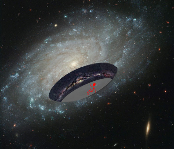Le plan de notre Galaxie