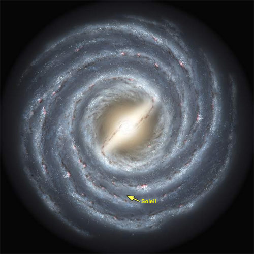 La Galaxie: vue d'artiste