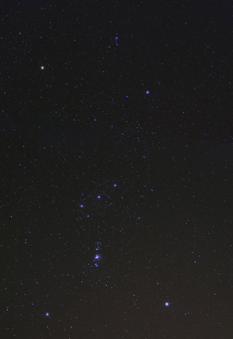 Image webcam d'Orion. � Rob In Space