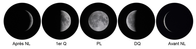 Phases de la Lune �Rob In Space