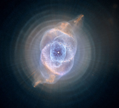 N&eacute;buleuse plan&eacute;taire de l'oeil de chat