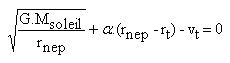 formule Neptune