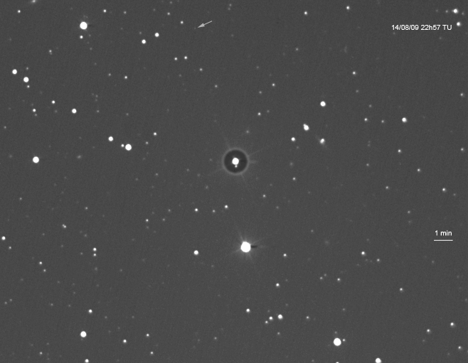 Mouvement de Neptune et Triton &copy;Ron in Space