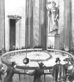 Le pendule au Panth�on en 1851